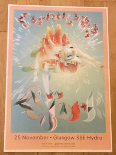 Bjork concert poster - bjork,