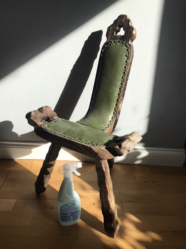 Spanish birthing chair green - birthing,