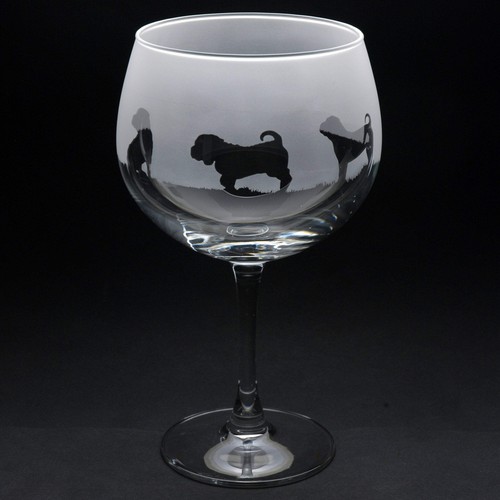 Shar pei dog gin cocktail - shar,
