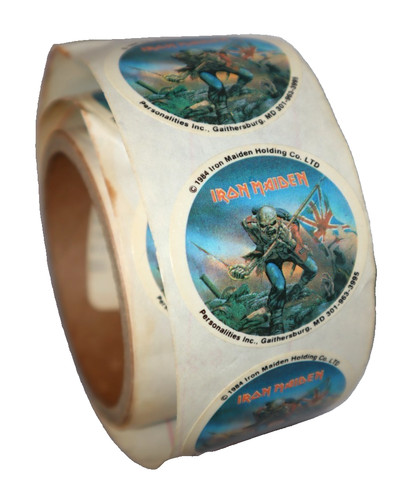 Iron maiden 1984 sticker - maiden,