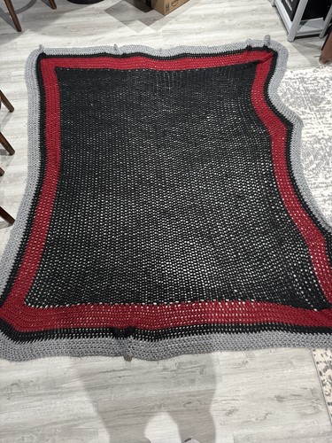 Vintage crochet afghan - afghan, blanket