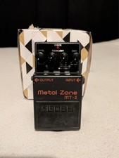Boss MT-2 Zone  Metal Distortion Pedal great condition fully working 