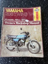Haynes Manual Yamaha 200 Twins RD200  YCS  DX