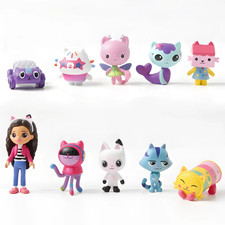 10pcs Gabby Dollhouse Anime