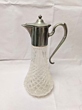 Vintage Crystal  Glass Claret