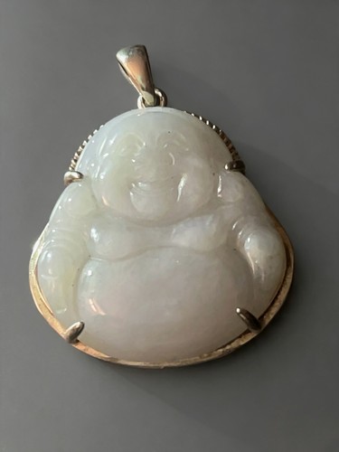 Jade carved laughingbuddha - jade,