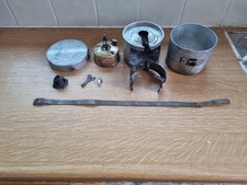 Primus No.71 Portable Petrol Stove with Original Metal Case & Canvas Strap.