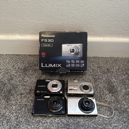 Job lot digital cameras - lot, 4