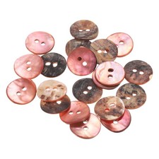 20Pcs Shell Buttons, 15mm 2
