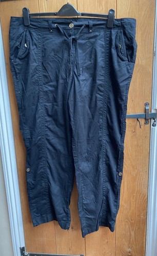 Black 100 cotton cargo - black,