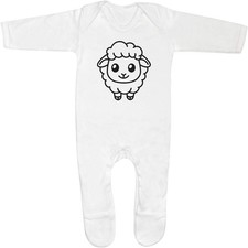 'Cute Sheep' Baby Romper