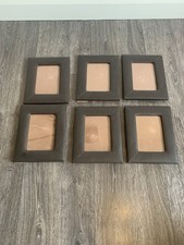 Faux Leather Photo Frame 5”x7” x6 Frames