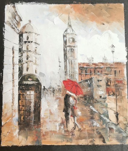 Original painting london - of,