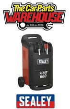Sealey START660 12V/24V/230V Battery Charger Starter Car Van Light Commercial