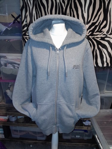Men superdry hoodie grey - men's,