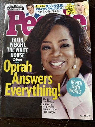 People magazine oprah - oprah, answers