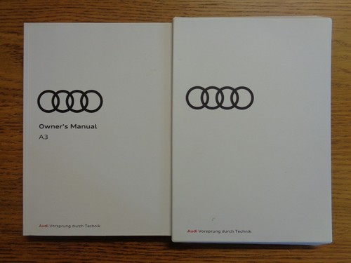 Audi owners handbook - audi, a3