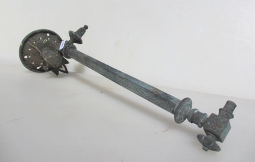 Large victorian brass - large, gas
