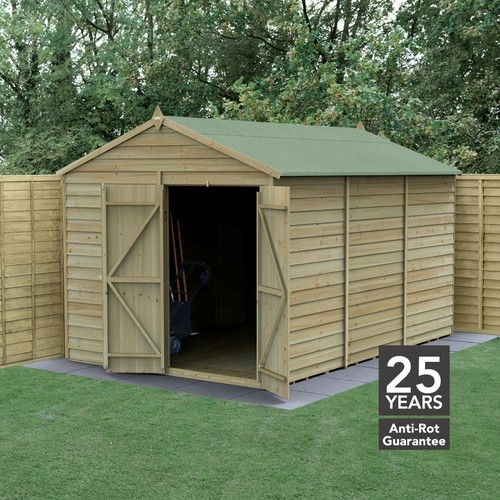 Forest 4life 8x12 apex - shed, no