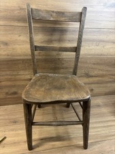 Vintage antique solid Wood child's Chair for bedroom, reading nook, playroom 