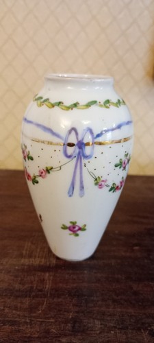 Antique hand painted porcelain - painted,
