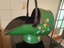 Barge Ware Painted Coal Scuttle