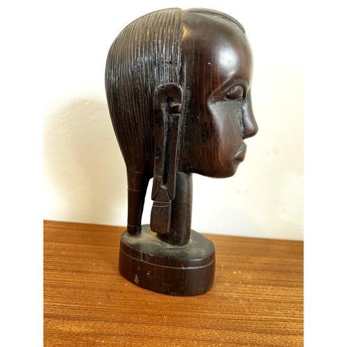 Ebony wood handcarved african - ebony,