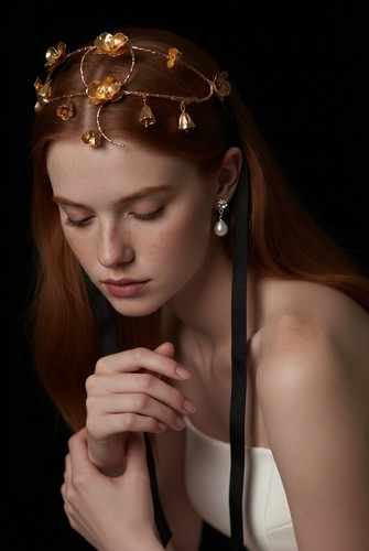 Zara gold floral headband - zara,