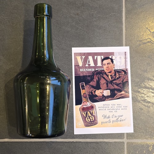 Vat vintage embossed green - 69,