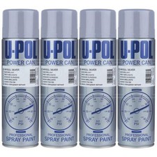 4x Upol Power Can Wheel Silver