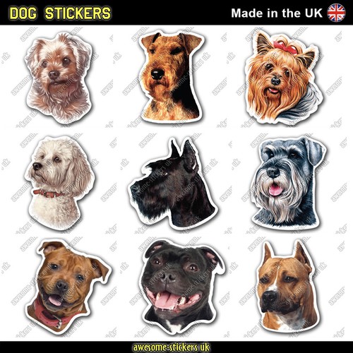 Dog stickers decals - dog,