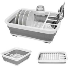 Large Collapsible Dish Drainer