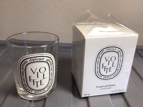 Diptyque violette candle empty - diptyque,