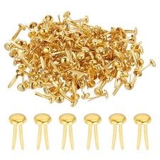 200 PCS Paper Brass Fasteners