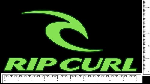 Rip curl team die cut - rip, 10"