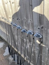 Ping G400 Golf Irons 4-pw+sw+U Right Handed +1 Inch Longer Shaft Stiff Flex