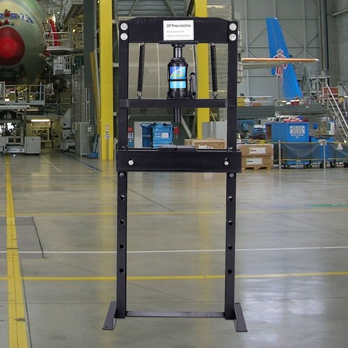 Ton hydraulic shop press - hydraulic,