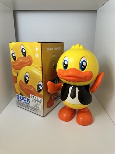 Dancing duck gentleman toy - dancing,
