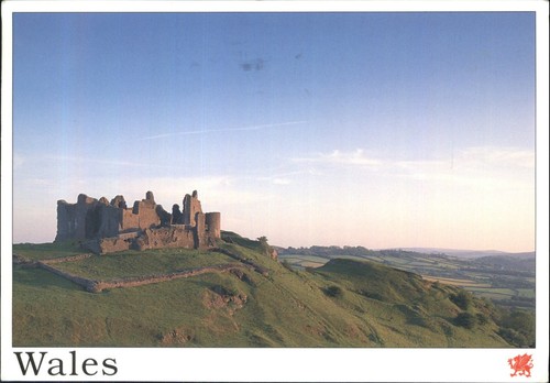 Vintage wales postcard carreg - vintage,