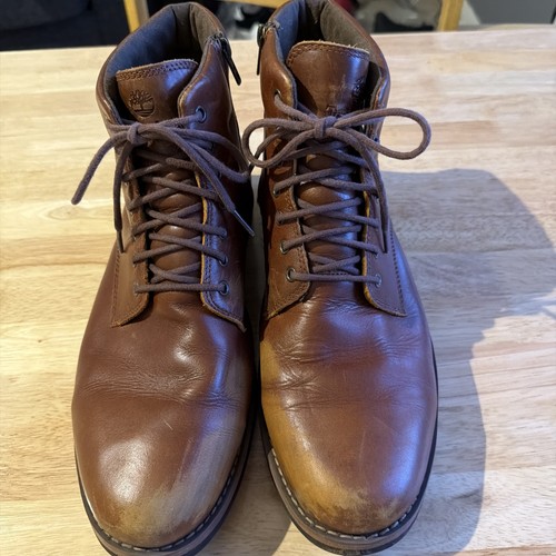 Timberland men brown leather - men's,