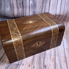 Tunbridge ware work sewing box
