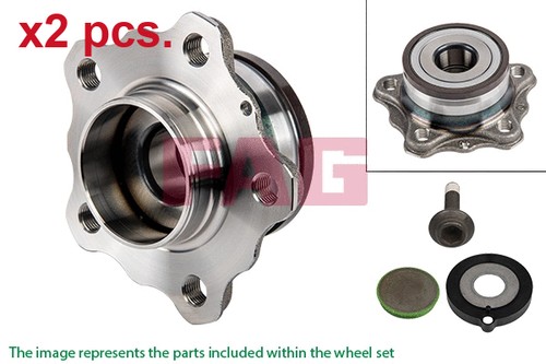 Pcs front rear wheel hub - front, /