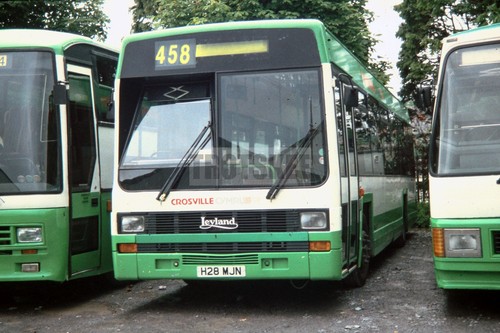 35mm slide crosville leyland - 35mm,