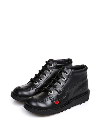 Kickers black youth kick - black,