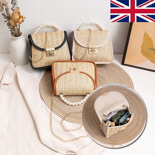 Ladies summer straw - straw, rattan