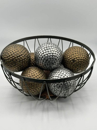 Set decorative wood balls - of,