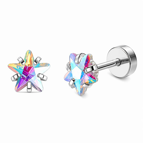 20g 6mm labret stud - 6mm,