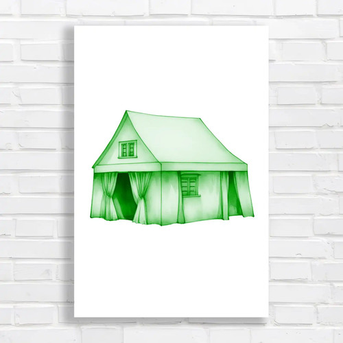 Cozy tent home green - cozy,