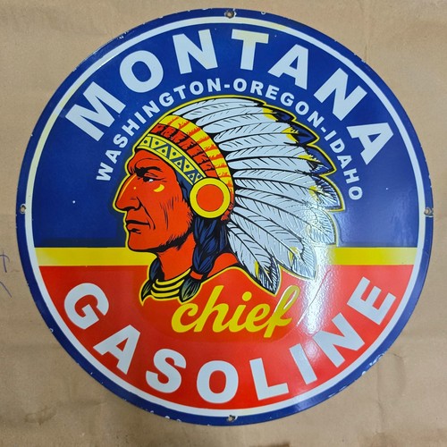 Montana chief gasoline - chief,