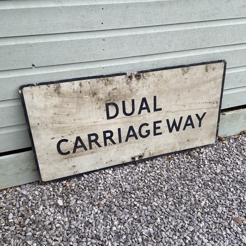 Vintage dual carriageway road - dual,